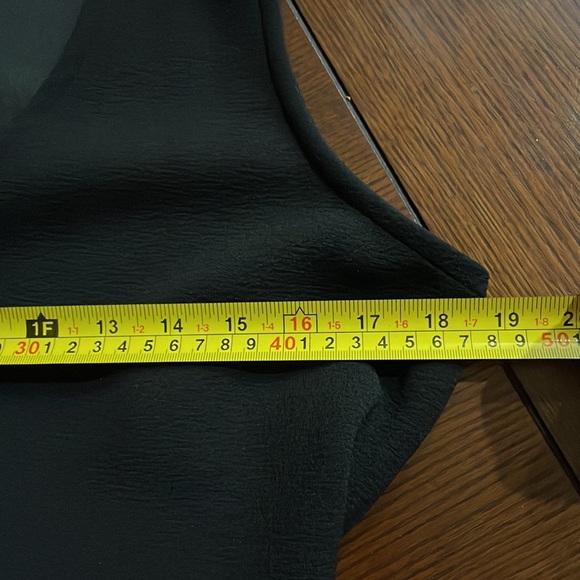 Free Assembly Black Cropped Jumpsuit. Medium. - Picture 9 of 12